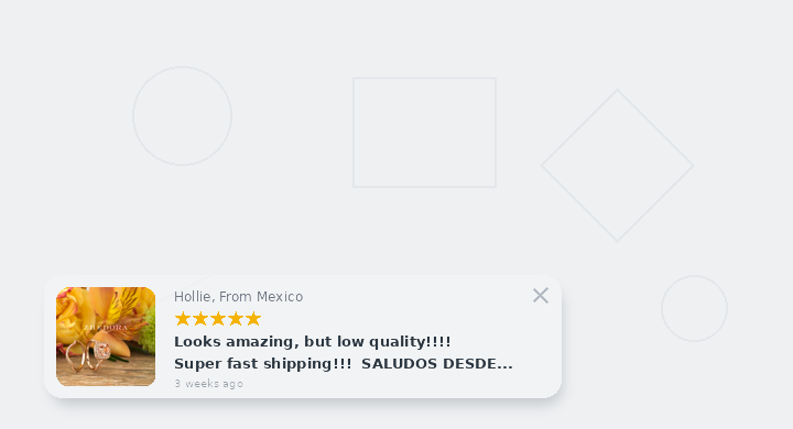 Review popup
